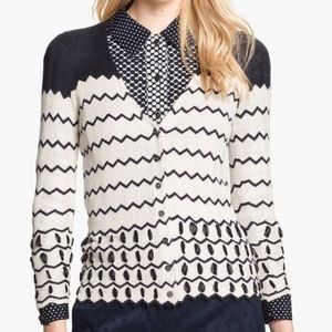 Tory Burch Nicky Silk Cardigan